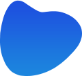 Services heart icon blue shape